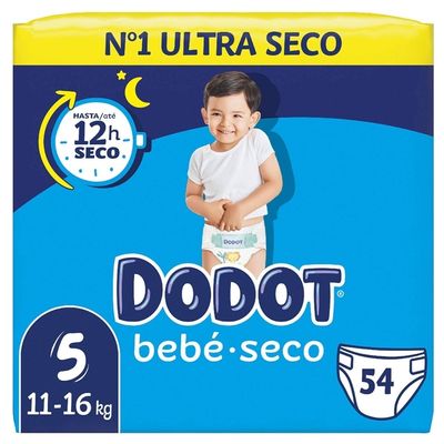Dodot Bebé Seco: Noites tranquilas e pele protegida.