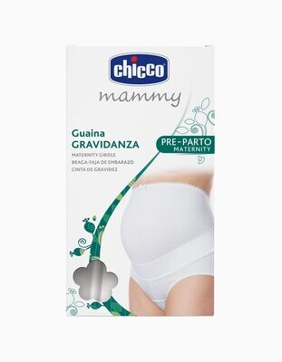 Chicco Cinta de Gravidez Pré-parto Mammy T40, com suporte lombar e tecido elástico em algodão.