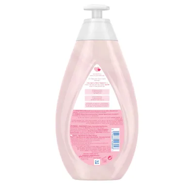 Johnson's Gel Baby Banho Suave 750ml – Limpeza Delicada para a Pele do Bebê