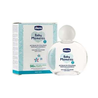 Chicco | Baby Moments Água de Colónia Refrescante e Delicado 0m+ 100ml Chicco | Baby Moments Água de Colónia Refrescante e Delicado 0m+ 100ml