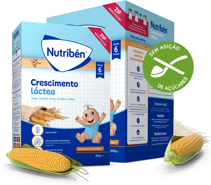 Nutriben | Papa Crescimento Láctea 600g Nutriben | Papa Crescimento Láctea 600g