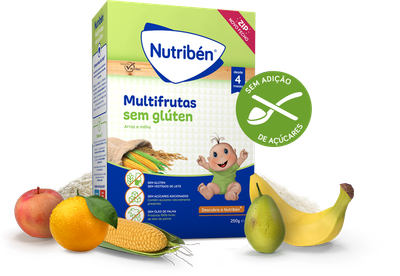 Nutriben | Multifruitas sem Gluten Arroz e Milho 250g