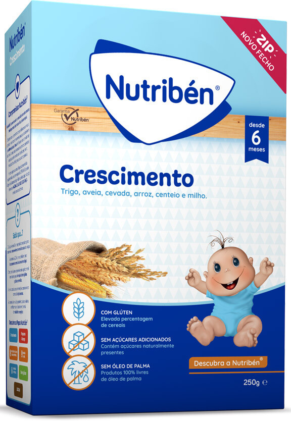 Nutriben | Papa Crescimento Não Láctea 250g
