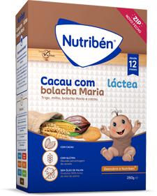 Nutriben | Papa Cacau com Bolacha Maria 250g Nutriben | Papa Cacau com Bolacha Maria 250g