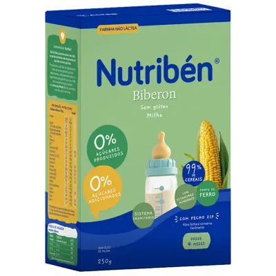 Nutriben | Farinhas Biberon S/Açucar 250g