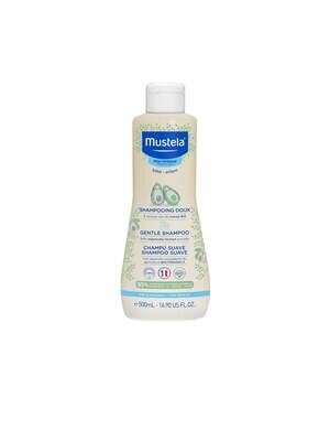 Mustela Champô Suave 500ml: Shampoo suave para cabelos finos e delicados, com ingredientes naturais e sem químicos nocivos para o conforto do seu bebê.