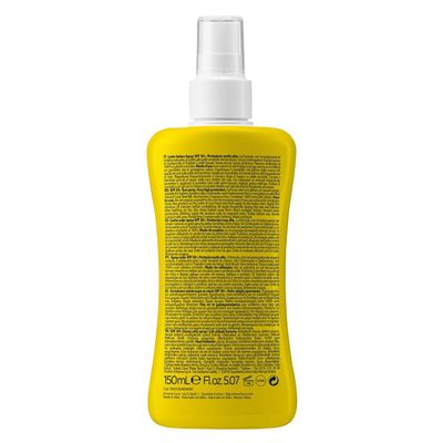 Chicco Spray Solar Baby Moments FPS50+: Protetor solar em spray com FPS50+ para bebês. Oferece alta proteção contra raios UVA, UVB e IV. Resistente à água e areia. Fácil de aplicar. 150ml.
