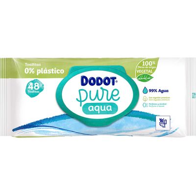 Dodot | Toalhitas Pure Aqua 48 Uni.