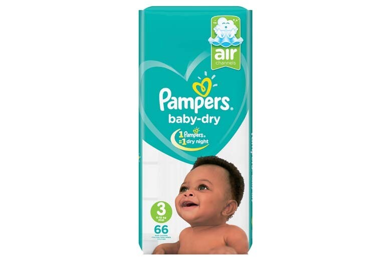 Pampers | Fraldas Baby-Dry T-3 Midi  (6-10Kg) 60U