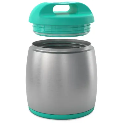 Recipiente térmico Chicco Porta Papa, ideal para manter refeições quentes ou frias por até 6 horas.