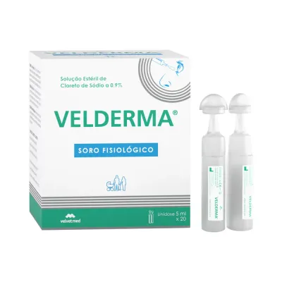 Rinoflux Soro Fisiológico Solução Pic 5ml x20 em embalagem conveniente para uso diário.
