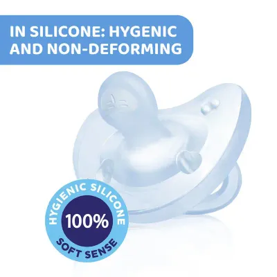 Chicco Chupeta PhysioForma Soft Silicone 2-6 Meses 2 Unidades