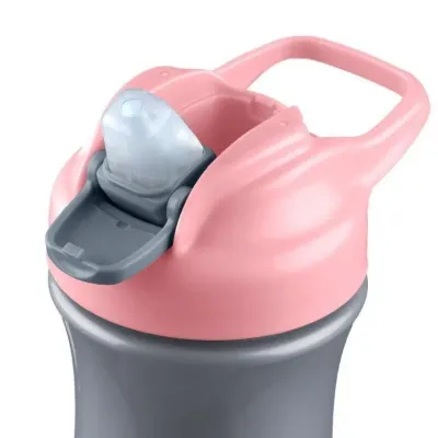 Copo Chicco Pop Up Rosa com bico macio, anti-fugas, ideal para passeios
