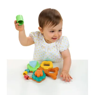 Chicco Árvore Baobá Eco+ - Brinquedo educativo feito com 80% de plástico reciclado.