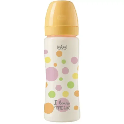 Chicco Perfect Easy Biberão 330ml 4M+ em silicone com tetina Physio