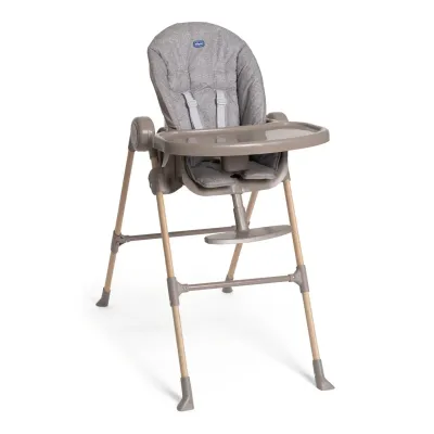 Cadeira de refeição Chicco Polly Essential para bebé, reclinável e ajustável