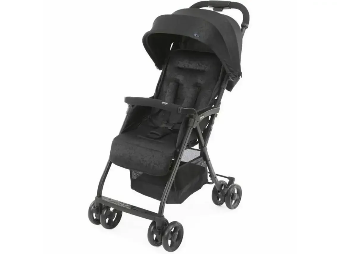 Carrinho de Bebé Chicco Ohlalà 3 Cinzento Claro ultraleve, compacto e confortável.