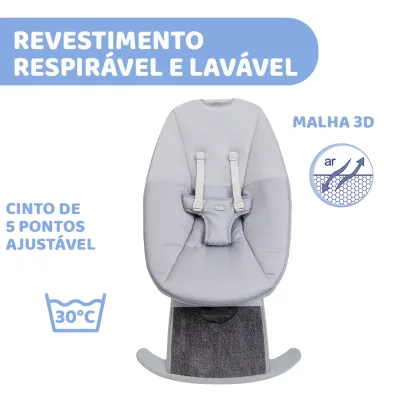 Espreguiçadeira Chicco Comfy Wave para recém-nascidos