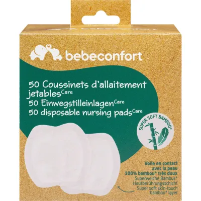 Bébé Confort | Discos Bambu Ultra Absorventes Descartáveis Discos de Amamentação Descartáveis Bambu Bébé Confort