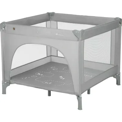 Parque Infantil Bébé Confort Adonis Cinza 2 em 1