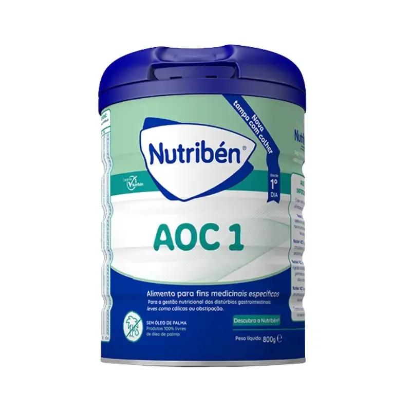 Nutriben AOC 1 800g Leite Infantil para Cólicas e Obstipação