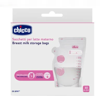 Chicco Sacos de Conservar Leite Materno 30 unidades