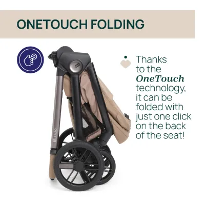 Chicco Carrinho Bellagio 2 carrinho de bebé moderno com fecho OneTouch