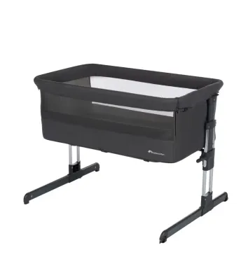 Bébé Confort | Berço de Cabeceira Calidoo Tinted Graphite Berço de Cabeceira Bébé Confort Calidoo com lateral rebatível