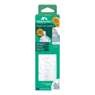 Biberão Bébé Confort Physio Air Confort com sistema anticólicas