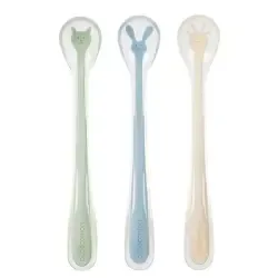 Conjunto de colheres de silicone Bébé Confort para bebé
