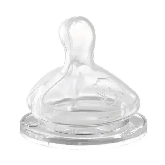 Tetina de silicone Bébé Confort S1 fluxo variável para recém-nascido
