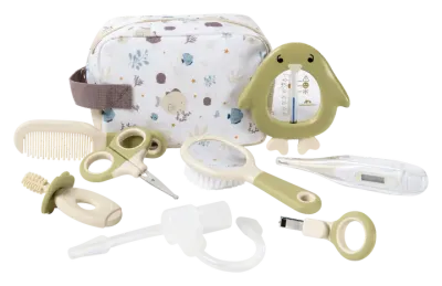 Bébé Confort estojo de higiene Dog & Sea com acessórios para bebé