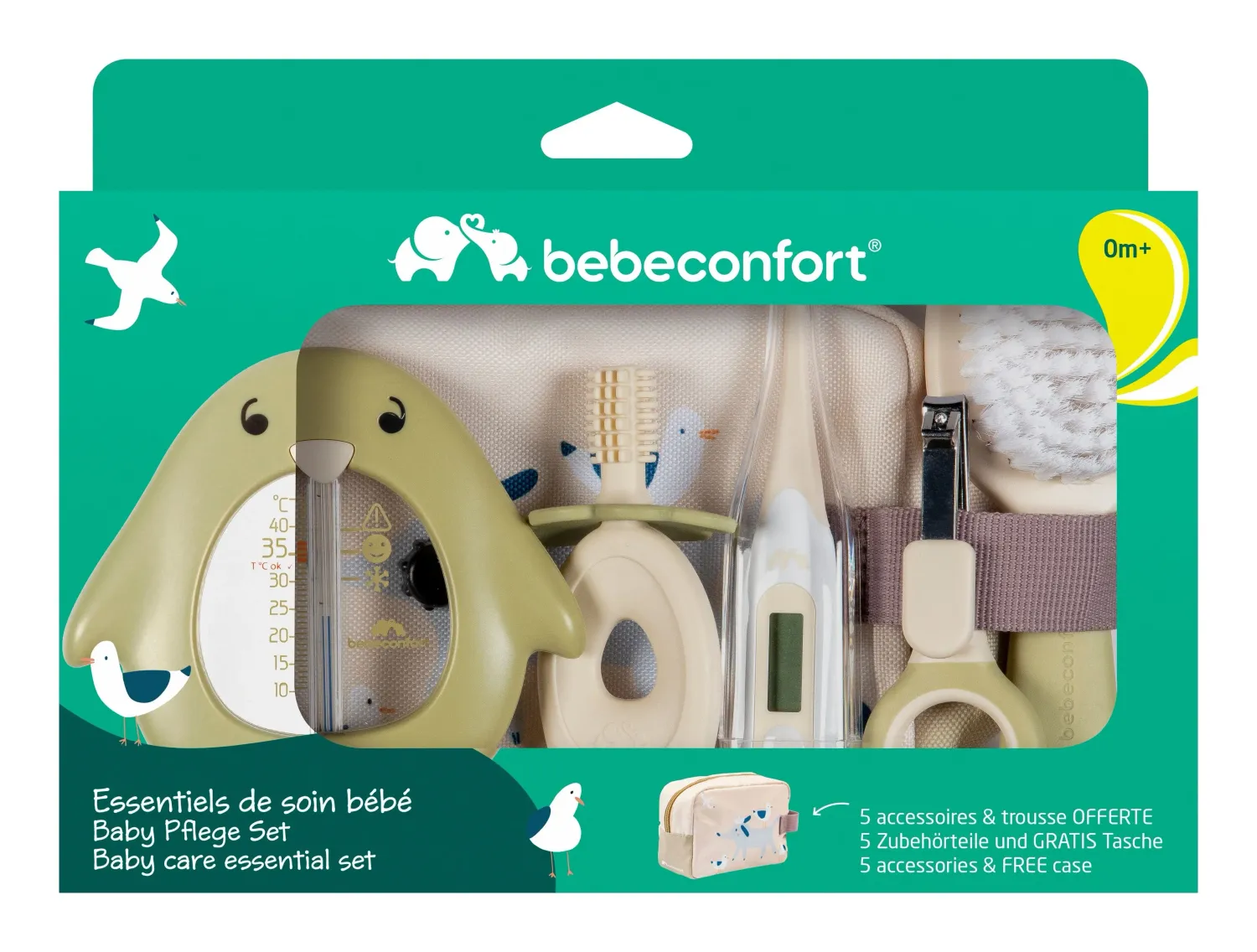 Bébé Confort estojo de higiene Dog & Sea com acessórios para bebé