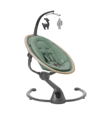 Espreguiçadeira elétrica Maxi-Cosi Cassia — conforto automático e relaxamento do bebé