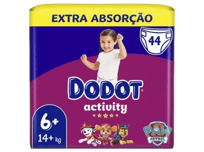 Fralda Dodot Activity — proteção antifugas e ajuste para bebés ativos