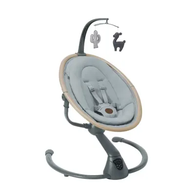 Espreguiçadeira elétrica Maxi-Cosi Cassia — conforto automático e relaxamento do bebé