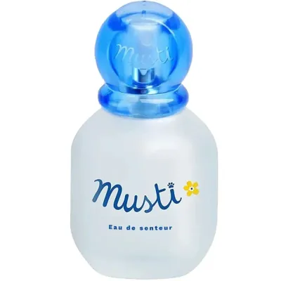 Mustela Bebé Água Perfumada Musti 50ml — fragrância suave e delicada para bebé desde o nascimento