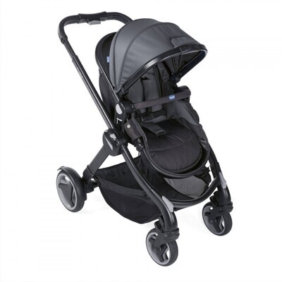 Chicco | Carrinho De Bebê Fully Stone Preto (Outlet)
