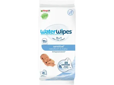 WaterWipes Sensitive+ BIO toalhitas húmidas para recém-nascidos e bebés pele sensível