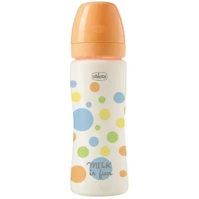 Chicco Perfect Easy Biberão 330ml 4M+ com tetina silicone fluxo rápido