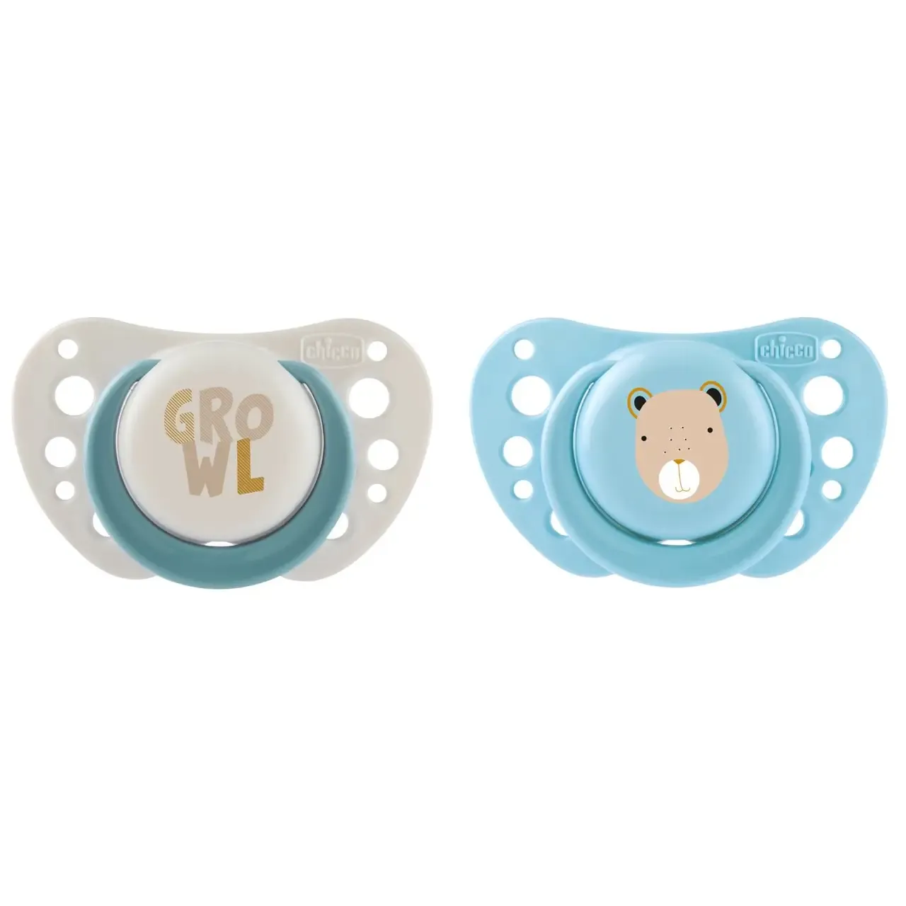 Chicco Chupeta Silicone Physio Air 2-6M 2 Unidades com ventilação