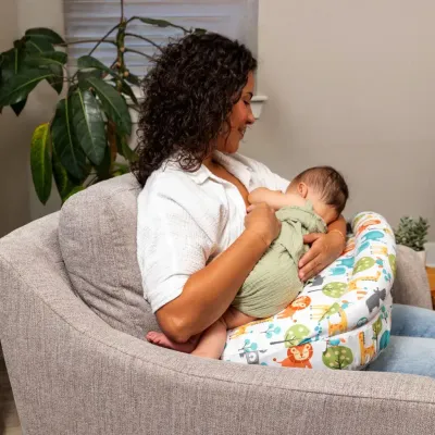 Chicco Boppy Almofada de Amamentação Deluxe 0M+ para mãe e bebé