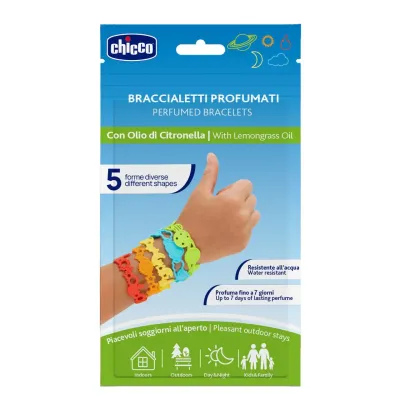 Chicco Pulseira Perfumada de Citronela Cor Sortida 3Y+