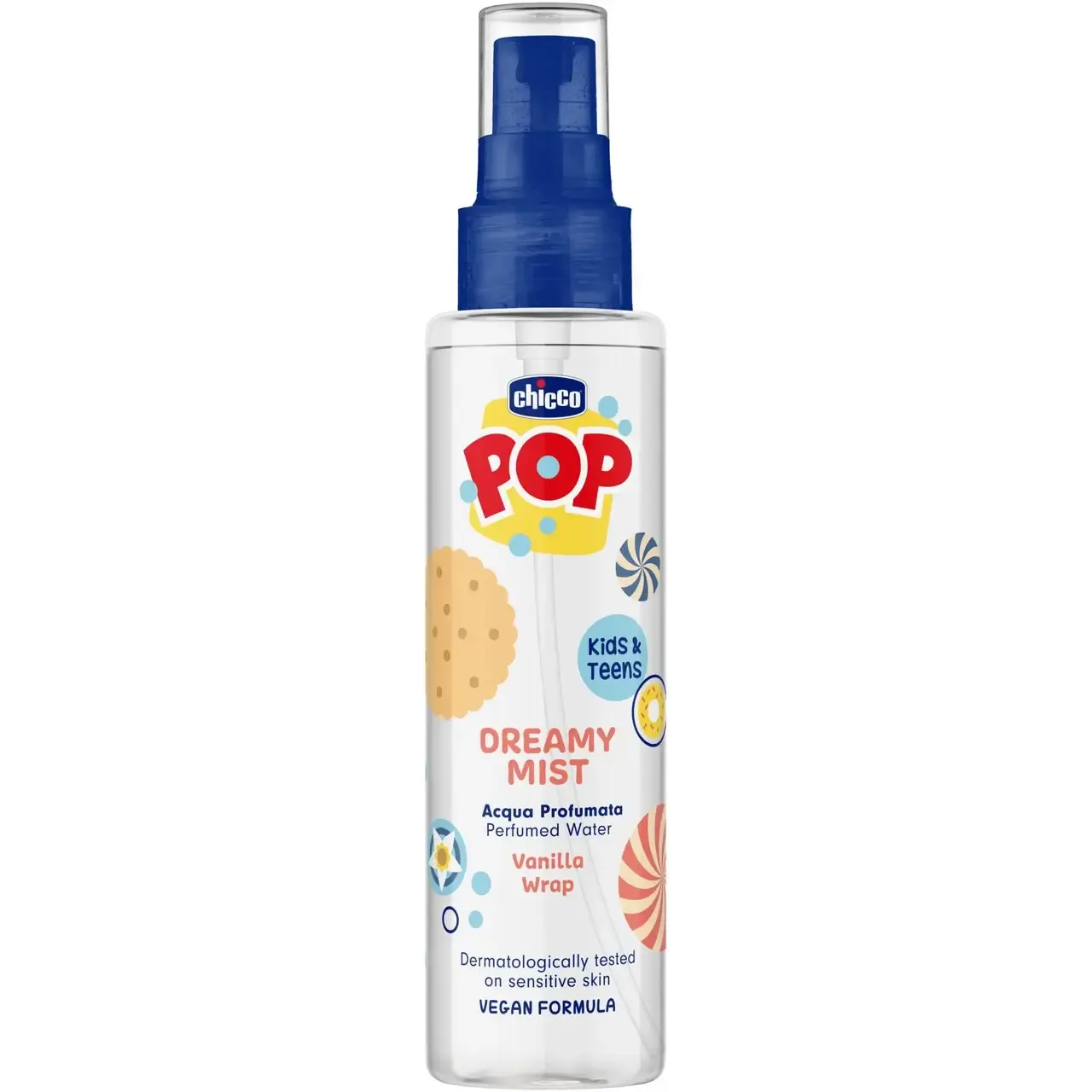 Chicco POP Água Perfumada de Baunilha 150ml para Crianças 6Y+