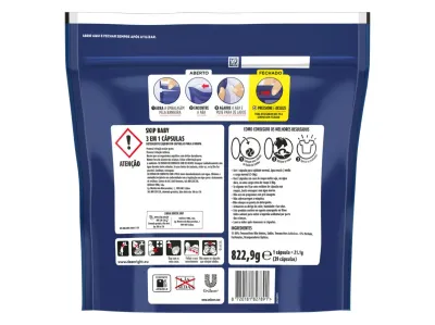 Skip Baby Detergente Cápsulas 39 doses para roupa de bebé