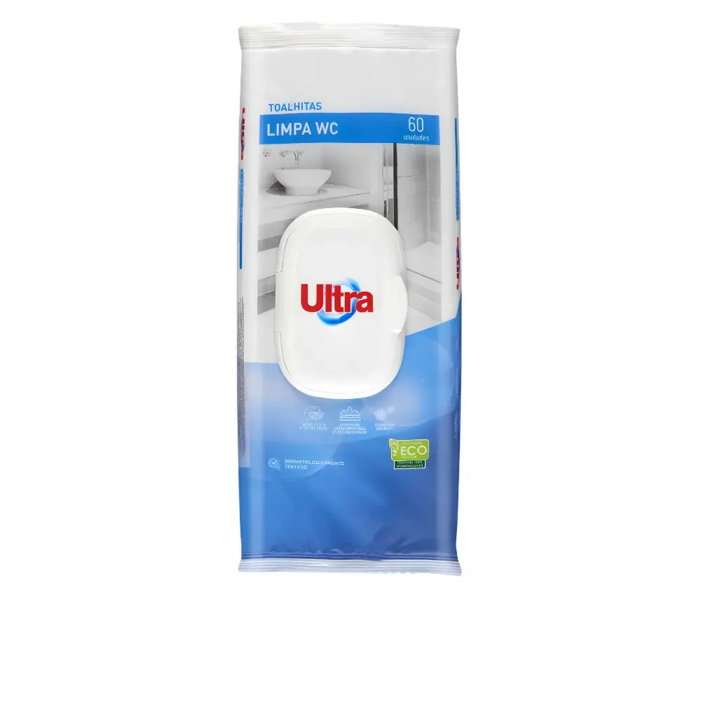 Ultra Pro Toalhitas de Limpeza para WC 60 Unidades