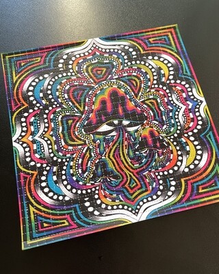 Blotter Art Collectible of Shroomz