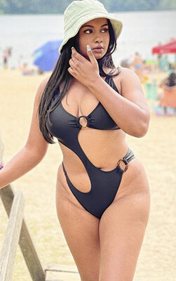 Noir One Piece Swimsuit