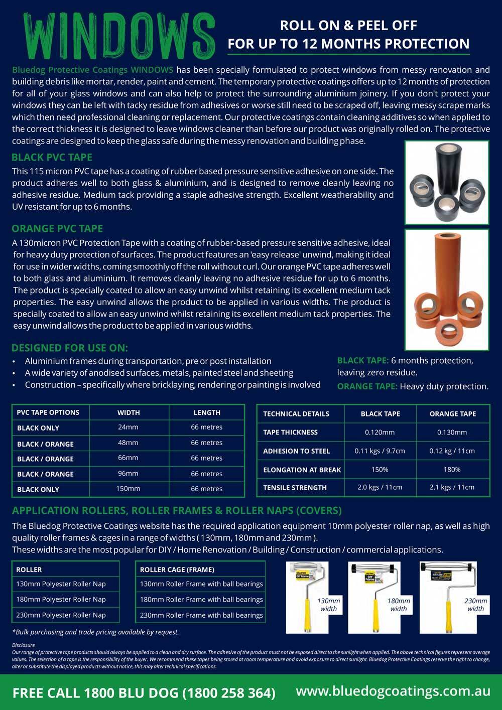 WINDOWS Protective Coating 2L Shop