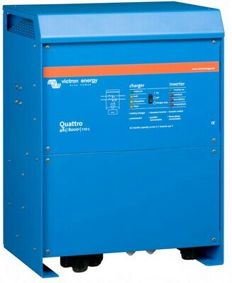 Inverter/Charger110A 48V 8000VA Victron Quattro VQ800048F: Full Sine Wave VE.Bus